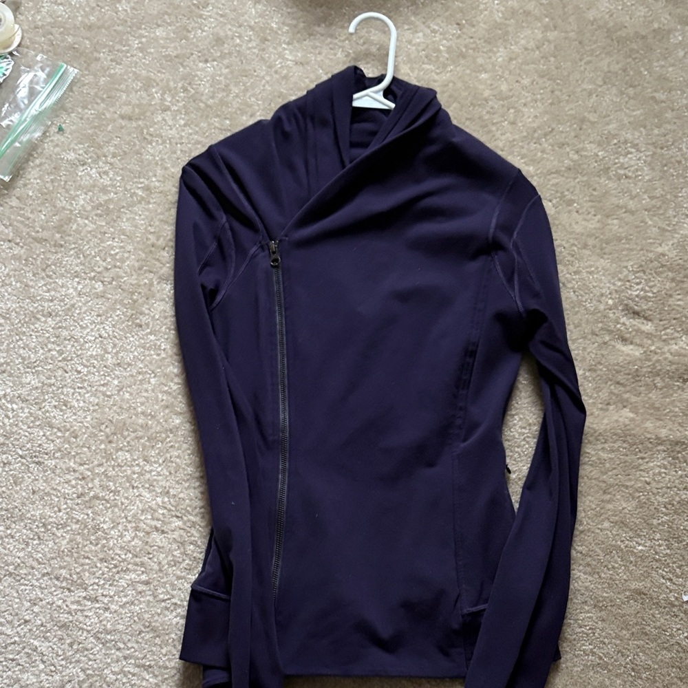 Lululemon Athletica dark purple Bhakti  Jacket